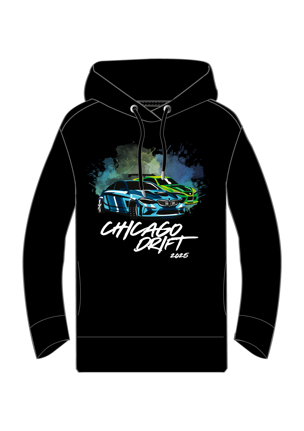 Chicagodrift Huppari 2025, unisex